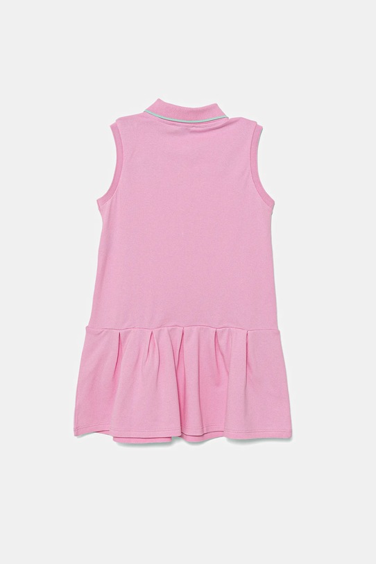 Детское платье United Colors of Benetton 3F9HCV012.G.Seasonal розовый SS25