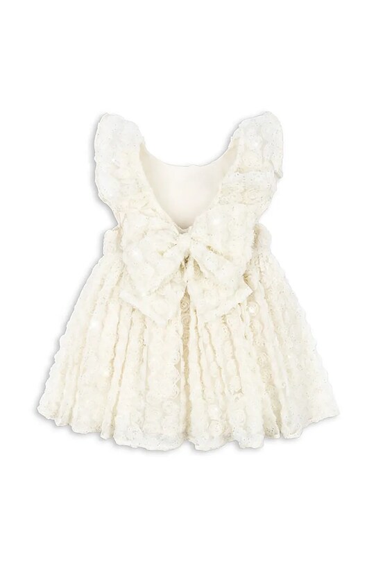 Fete Konges Sløjd rochie CELEBRATION CIANNA FLOWER DRESS KS103564 bej