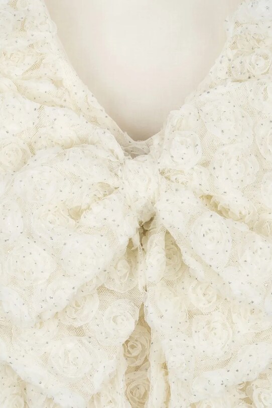 Konges Sløjd rochie CELEBRATION CIANNA FLOWER DRESS bej KS103564