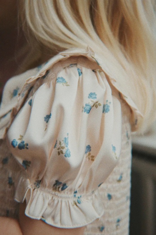 Konges Sløjd vestito bambina CELEBRATION SHEENY SMOCK DRESS KS103568