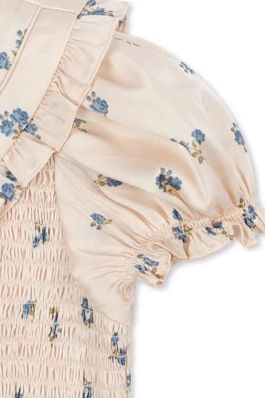 Dievčenské šaty Konges Sløjd CELEBRATION SHEENY SMOCK DRESS KS103568