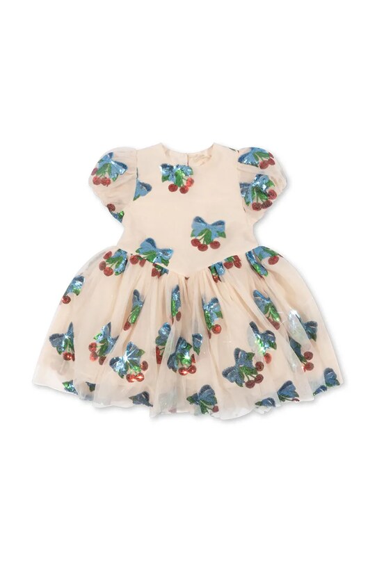 Сукня Konges Sløjd HEARTLILY DRESS GRS KS103220 бежевий SS25