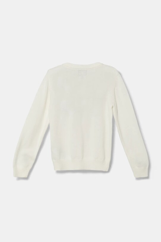 Guess sweter dziecięcy N5RR01.Z2BB0.PPYA biały SS25