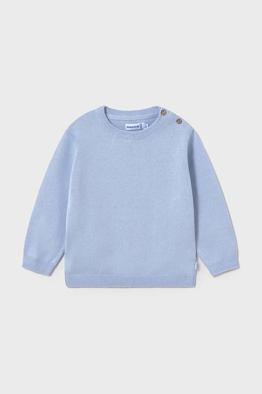 Дитячий бавовняний светр Mayoral інші блакитний 303.3E.Baby.PPYA