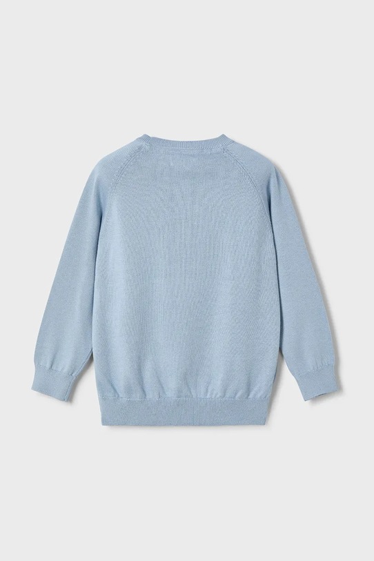 Mayoral sweter z domieszką wełny dziecięcy 311.5A.Mini.PPYA niebieski SS25