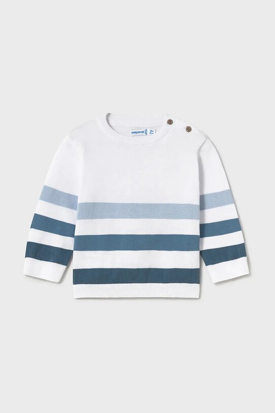 Mayoral sweter bawełniany dziecięcy pozostałe niebieski 1301.3C.Baby.PPYA