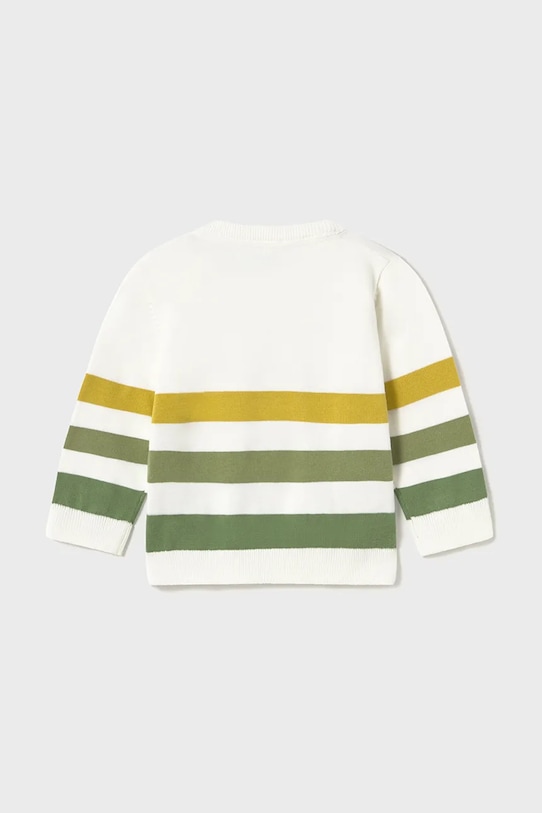 Dětský bavlněný svetr Mayoral 1301.3C.Baby.PPYA zelená SS25