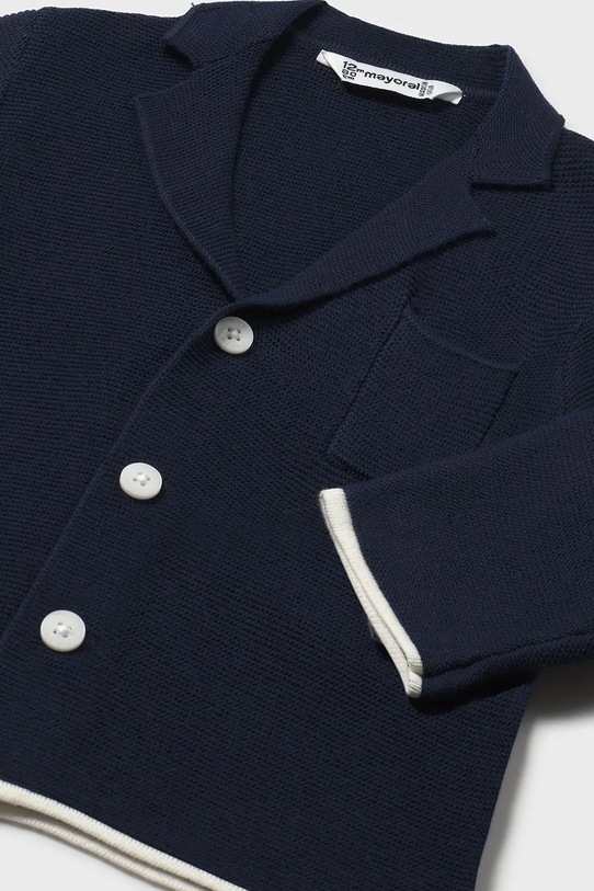 Fiú Mayoral gyerek pamut kardigán 1469.3A.Baby.PPYA sötétkék