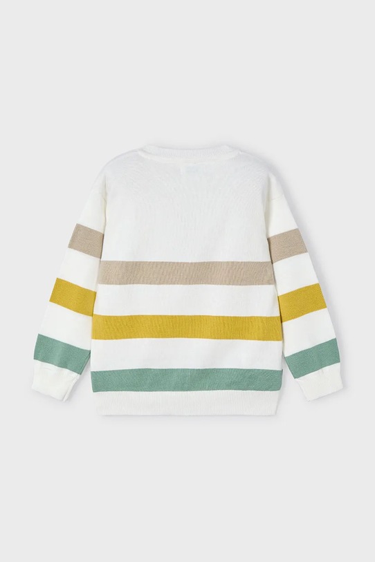 Mayoral pulover de bumbac pentru copii 3366.5B.Mini.PPYA verde SS25