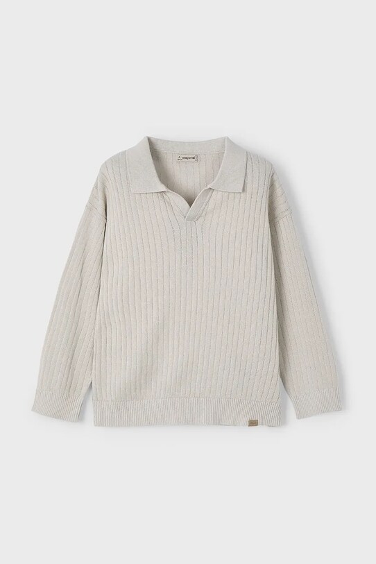 Mayoral pulover copii 3367.5D.Mini.PPYA bej SS25