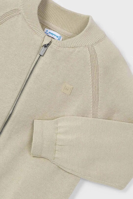 Chłopiec Mayoral kardigan bawełniany dziecięcy 3373.5H.Mini.PPYA zielony