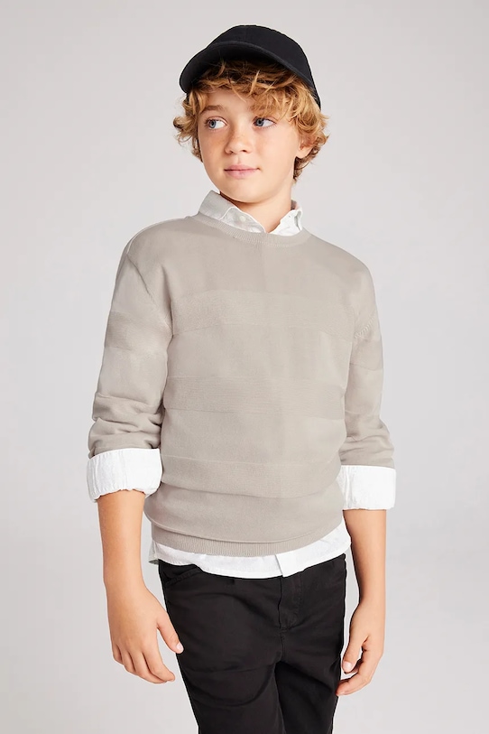 Mayoral pulover copii uni bej 6344.7A.Junior.PPYA