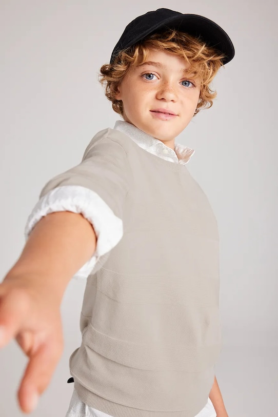 Mayoral pulover copii 6344.7A.Junior.PPYA bej