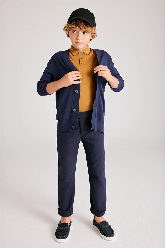 Detský sveter Mayoral 6348.7B.Junior.PPYA tmavomodrá