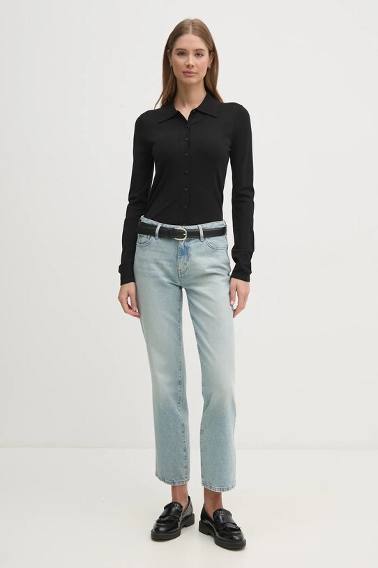 Джемпер Calvin Klein K20K208101 чорний SS25