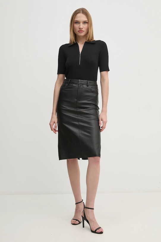 Calvin Klein pulover K20K208105 negru SS25