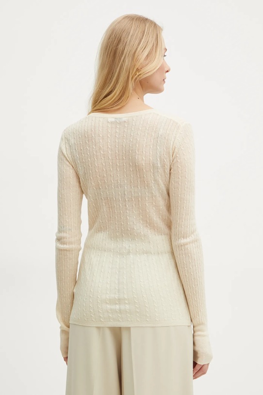 Îmbrăcăminte Patrizia Pepe pulover de lana 8K0263.K034 crem