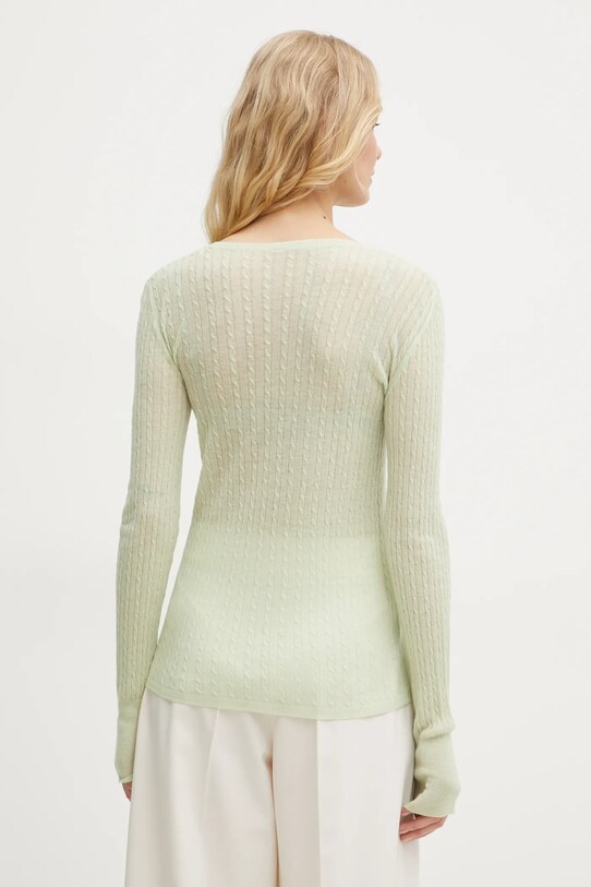 Îmbrăcăminte Patrizia Pepe pulover de lana 8K0263.K034 verde