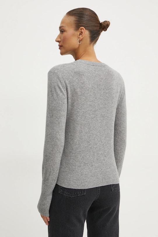 Odzież Patrizia Pepe sweter kaszmirowy 8K0269.K247 szary