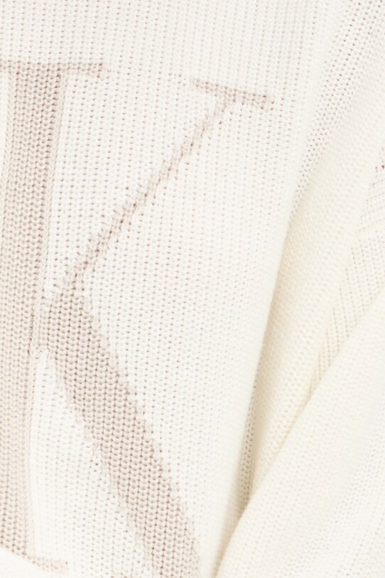 Βαμβακερό πουλόβερ Calvin Klein Jeans J20J224799 μπεζ