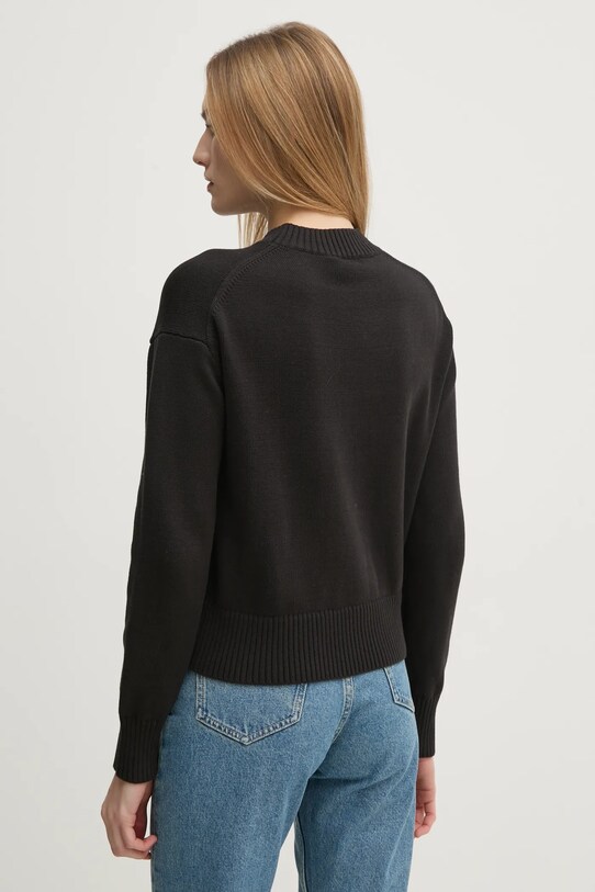 Одяг Бавовняний светр Calvin Klein Jeans J20J224802 чорний