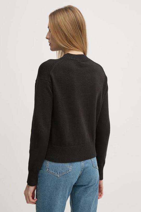 Odzież Calvin Klein Jeans sweter bawełniany J20J224802 czarny