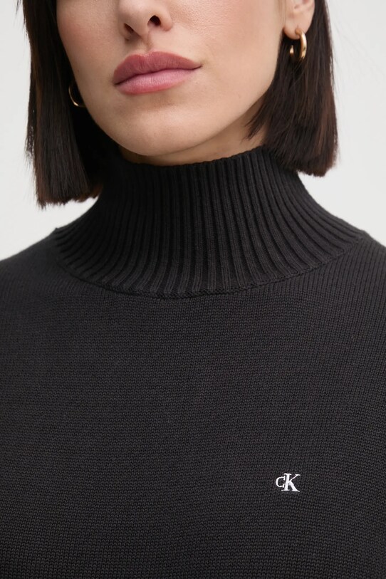 Бавовняний светр Calvin Klein Jeans J20J224806 чорний