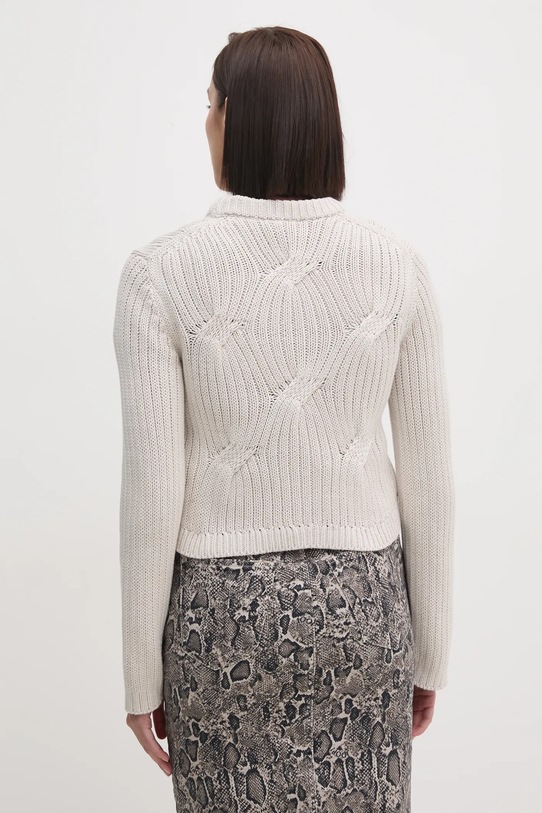 Одяг Бавовняний светр Calvin Klein Jeans J20J224812 бежевий