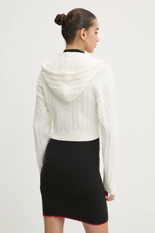 Oblečenie Bavlnený sveter Tommy Jeans DW0DW19334 béžová