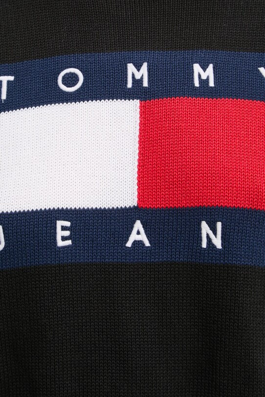 Tommy Jeans pulover de bumbac DW0DW19335 negru