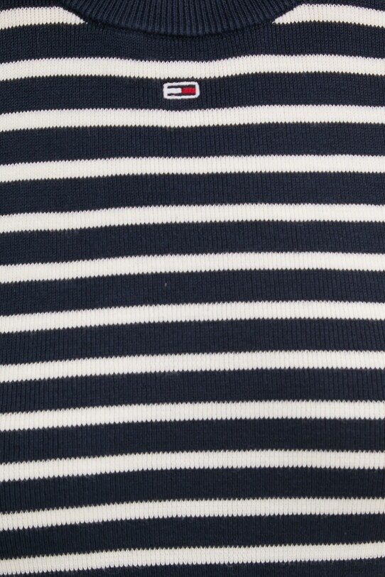 Bavlnený sveter Tommy Jeans DW0DW19336 tmavomodrá