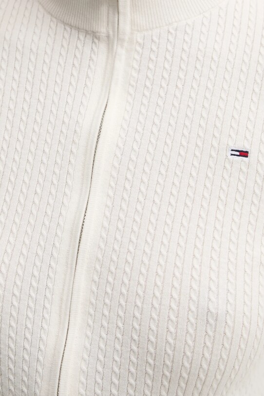 Kardigan Tommy Jeans DW0DW19337 béžová