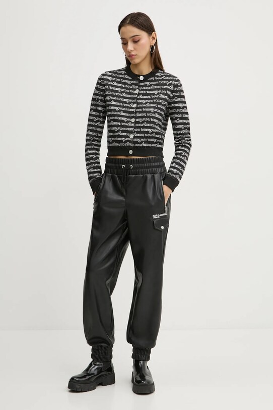 Свитер Tommy Jeans DW0DW19340 чёрный SS25