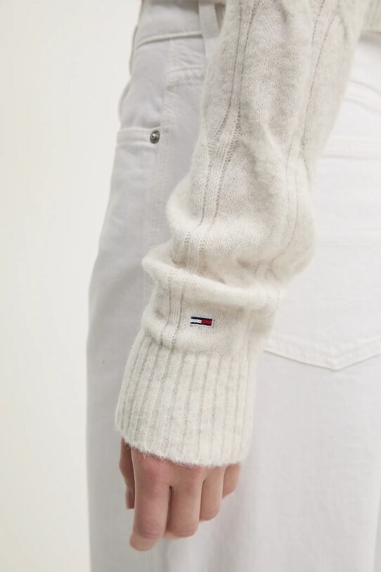 Tommy Jeans pulover din amestec de lana DW0DW19389
