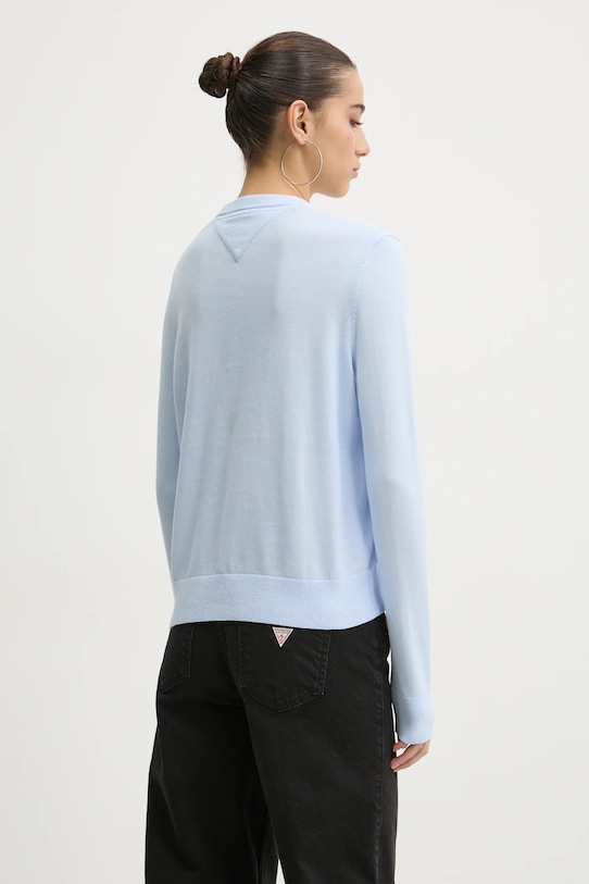 Îmbrăcăminte Tommy Jeans pulover de bumbac DW0DW20159 albastru