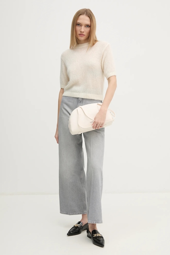 Volnen pulover Joop! 30044779 bež SS25