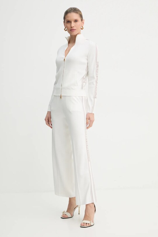 Elisabetta Franchi cardigan MK33S51E2 bej SS25