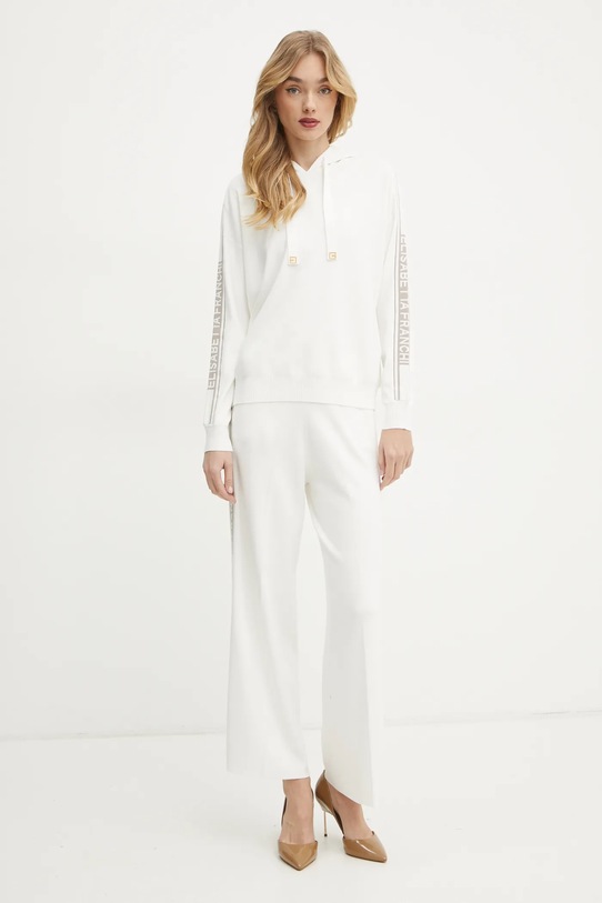 Elisabetta Franchi pulover MK34S51E2 bej SS25