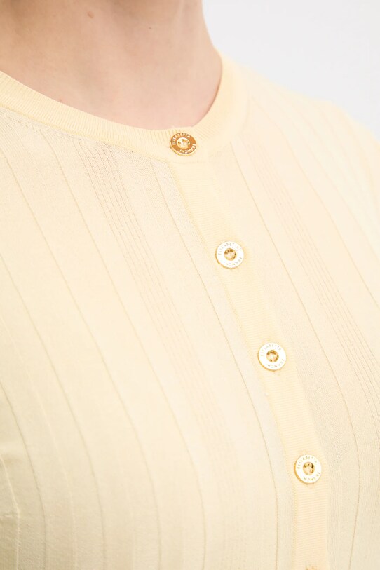 Elisabetta Franchi cardigan MK41S51E2 galben