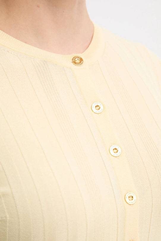 Elisabetta Franchi cardigan MK41S51E2 galben