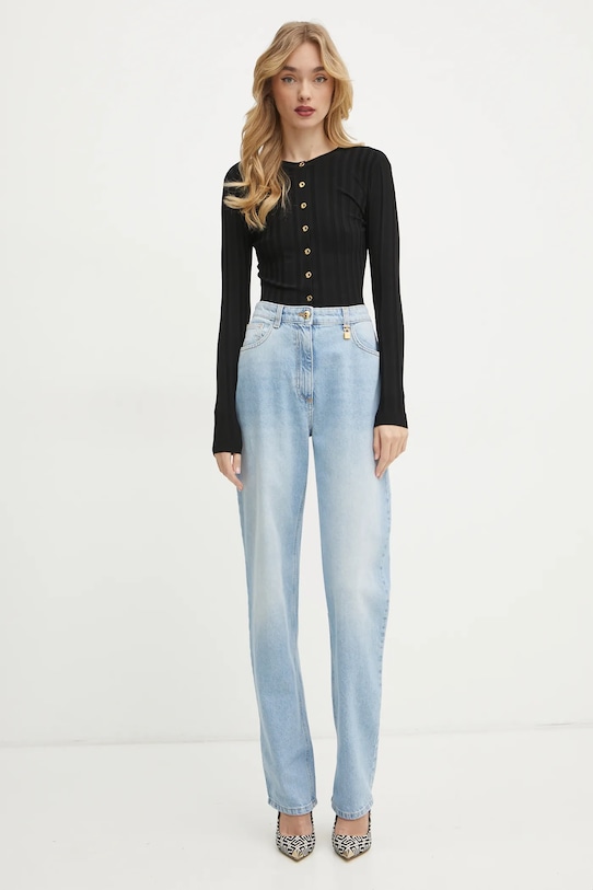 Джемпер Elisabetta Franchi MK41S51E2 чорний SS25