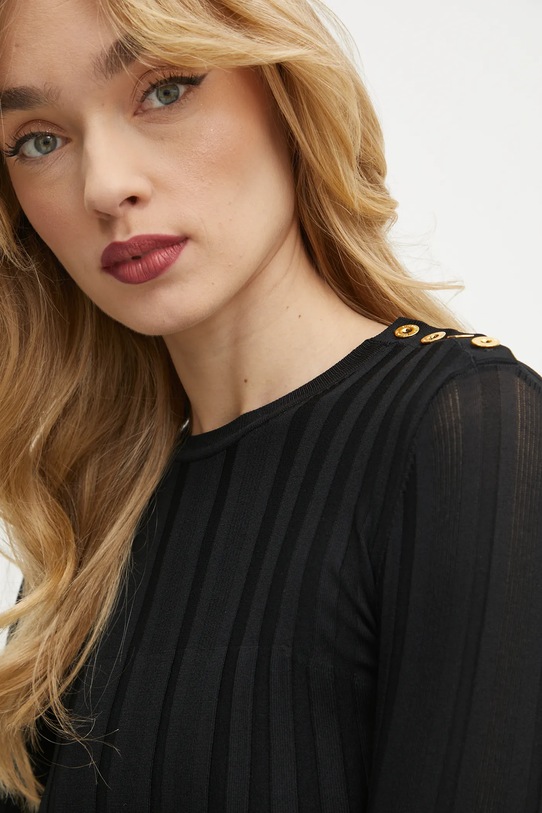 Elisabetta Franchi sweter czarny MK42S51E2