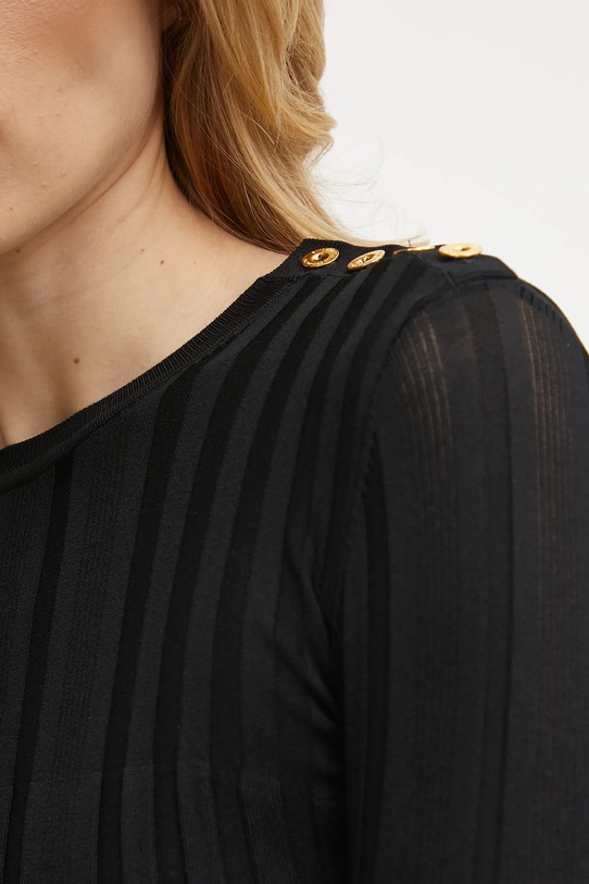 Elisabetta Franchi sweter MK42S51E2 czarny