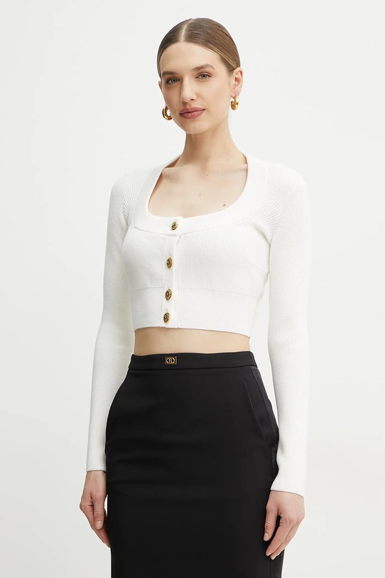 Elisabetta Franchi cardigan beige MK53S51E2