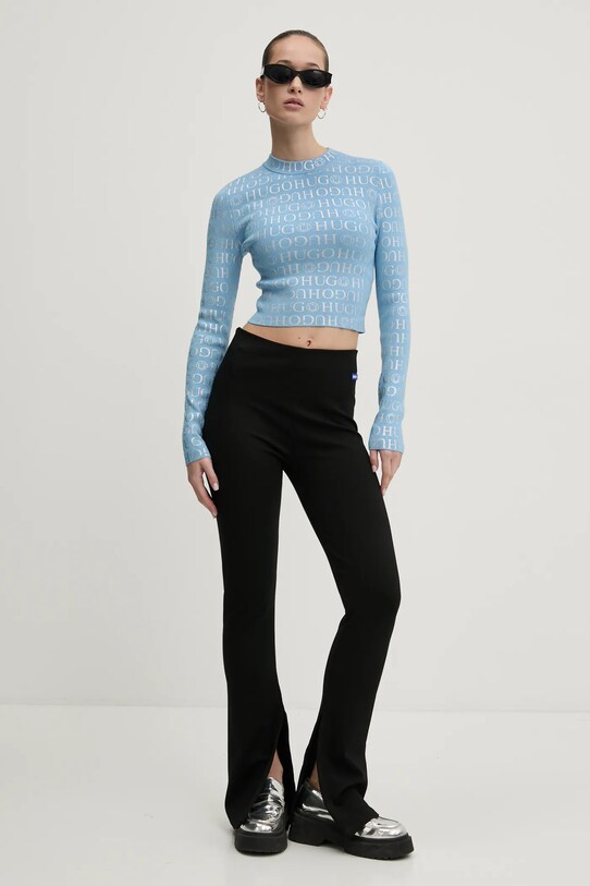 Hugo Blue pulover 50532237 albastru SS25
