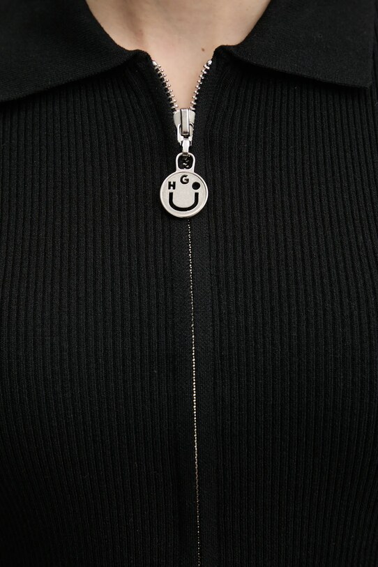 Hugo Blue cardigan 50532254 negru