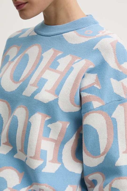 Pamučni pulover Hugo Blue 50533283 plava