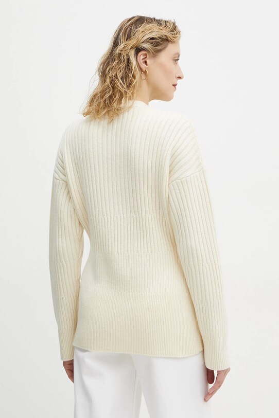 Îmbrăcăminte Bruuns Bazaar cardigan din lana BBW4132 bej