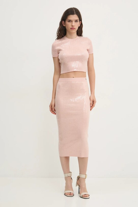 HUGO pulover 50532160 roz SS25