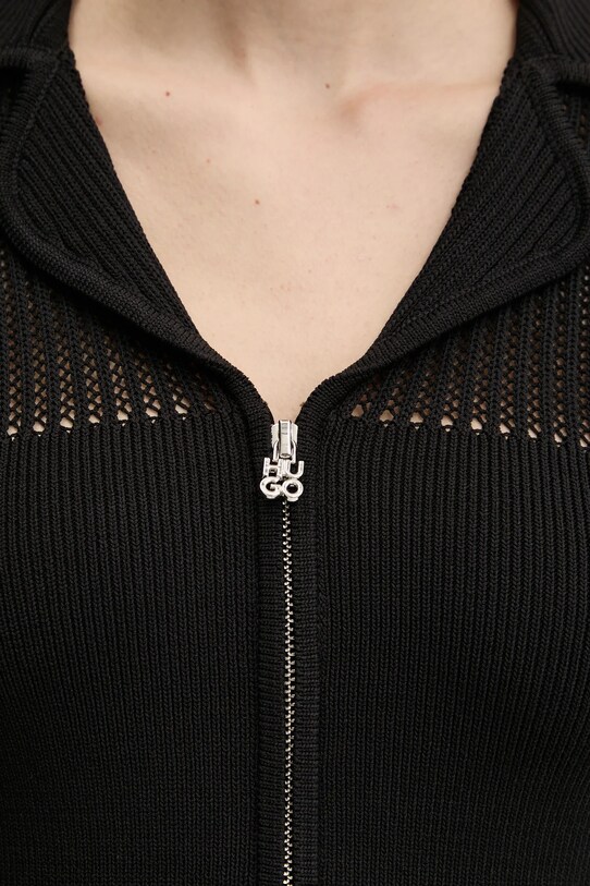 HUGO cardigan 50532170 negru
